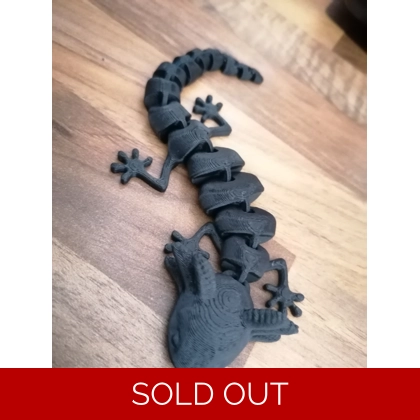 Articulated Axolotl 3D Printed